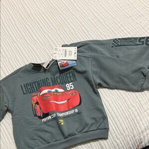 Zara Kids Lightning McQueen Set size 2 new with tags